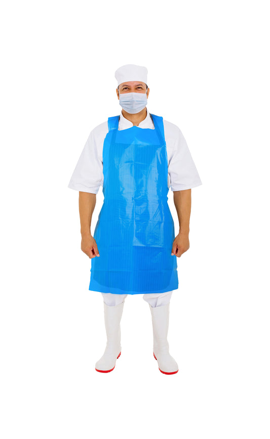 Apron, PE, Blue, 28"x46", 1mil,100ea/bg, 10bg/cs; 1000ea/cs