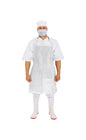 Apron, PE, White, 28"x46", 4mil,50ea/bg, 5bg/cs; 250ea/cs