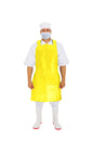 Apron, PE, Yellow, 28"x46", 4mil,50ea/bg, 5bg/cs; 250ea/cs